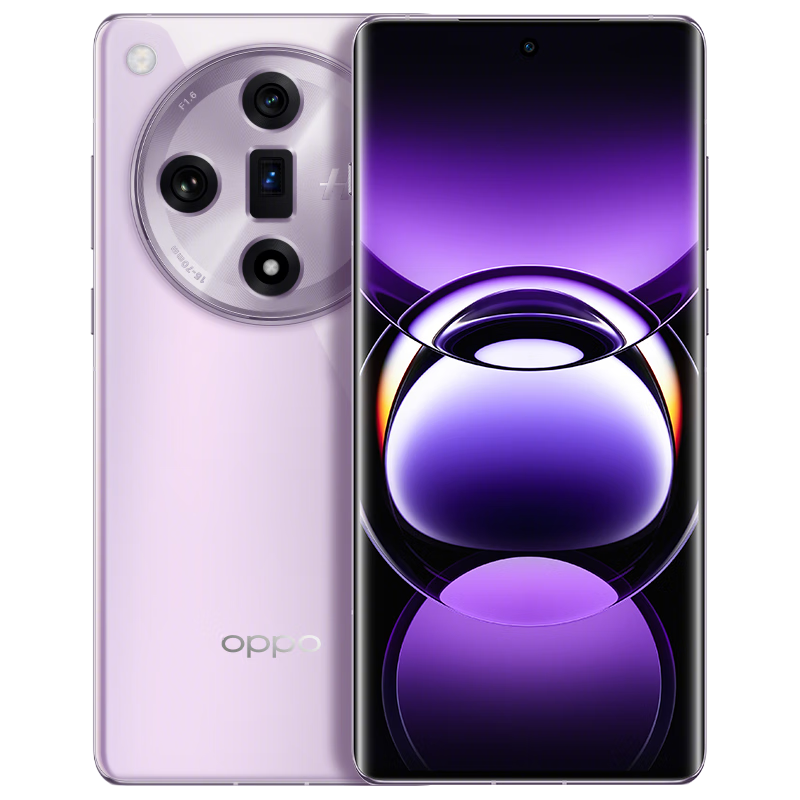OPPO Find X7 5G手机 12GB+256GB 烟云紫 天玑9300
