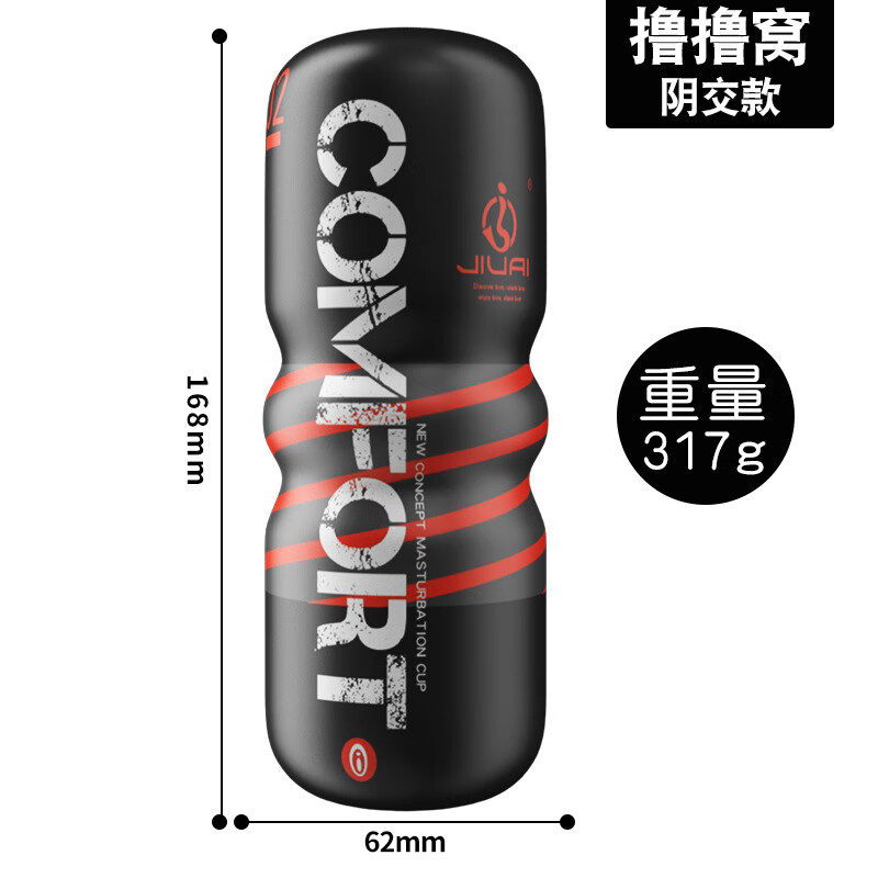 久爱飞机杯男用自慰杯荫肛口三交款可选自慰器男士情趣用品成人 黑色私处款