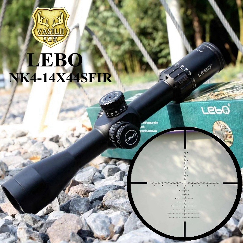 瓦西里猎豹瞄准镜nk4-14x44sfir前置分化侧调焦高抗震高清晰30管径