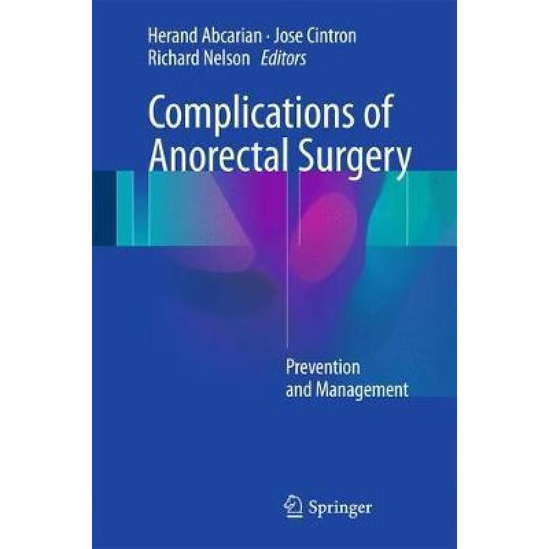 预订 Complications of Anorectal Surgery: Preventi...