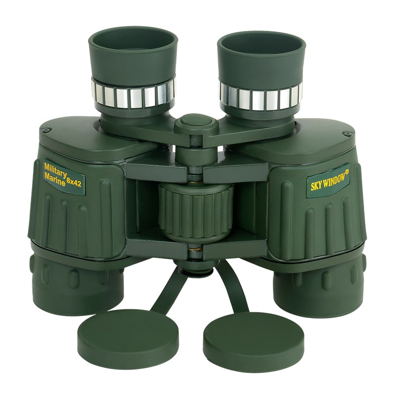 双筒望远镜高倍率高清微光夜视非红外演唱会望眼镜 军绿色