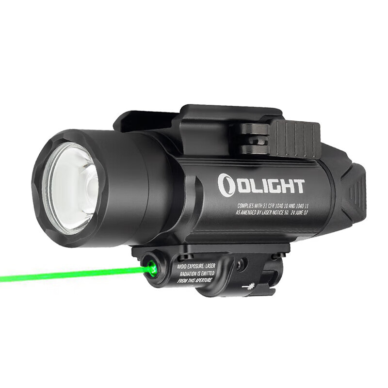 olight傲雷baldr pro绿激光/强光战术下挂电筒皮卡汀尼导轨p1适用