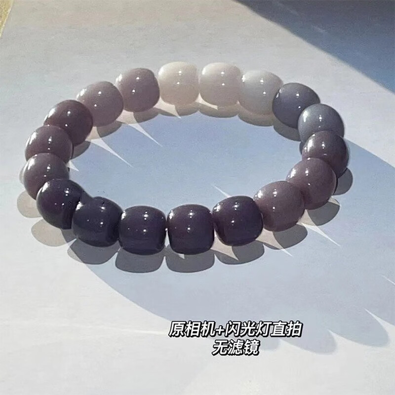 鳐亦仿菩提子手串女生佛珠手串学生绕指柔仿菩提根手串盘玩手持礼物