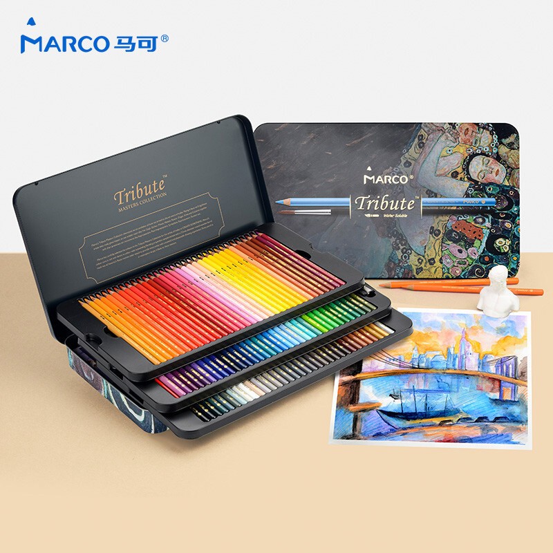 ɣMARCOɣMARCO100ɫˮԲɫǦרҵ滭¾滭ʦװѧҵͯ