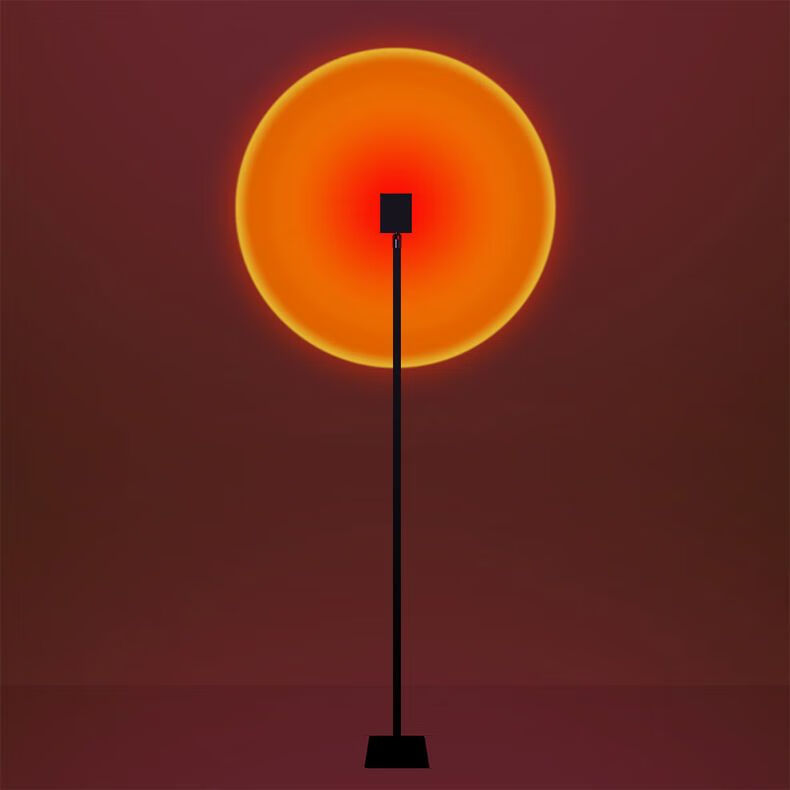 博雷奇爱朗克网红款haloedition渐变破晓灯拍照氛围夕阳日落灯投影