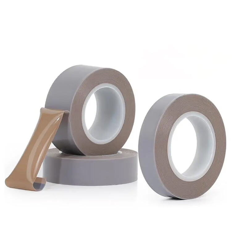 特氟龙膜胶带铁氟龙耐高温光滑防粘耐酸碱腐蚀耐磨ptfe薄膜胶带单 0.