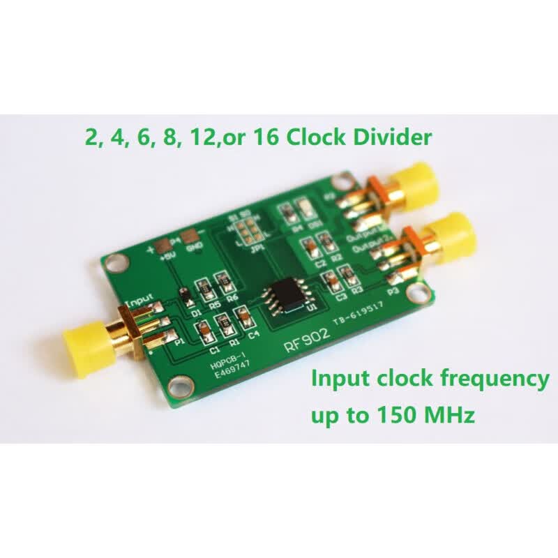 时钟除法器模块 分频器模块 clock divider up to 150 mhz