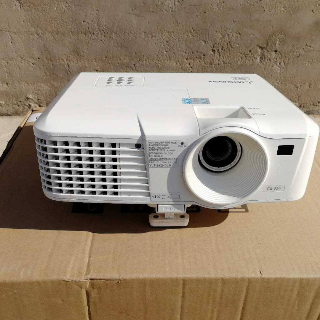 【二手9成新】投影机三菱GS-326高清wifi1080P3D家用教育商务DLP投影仪 默认