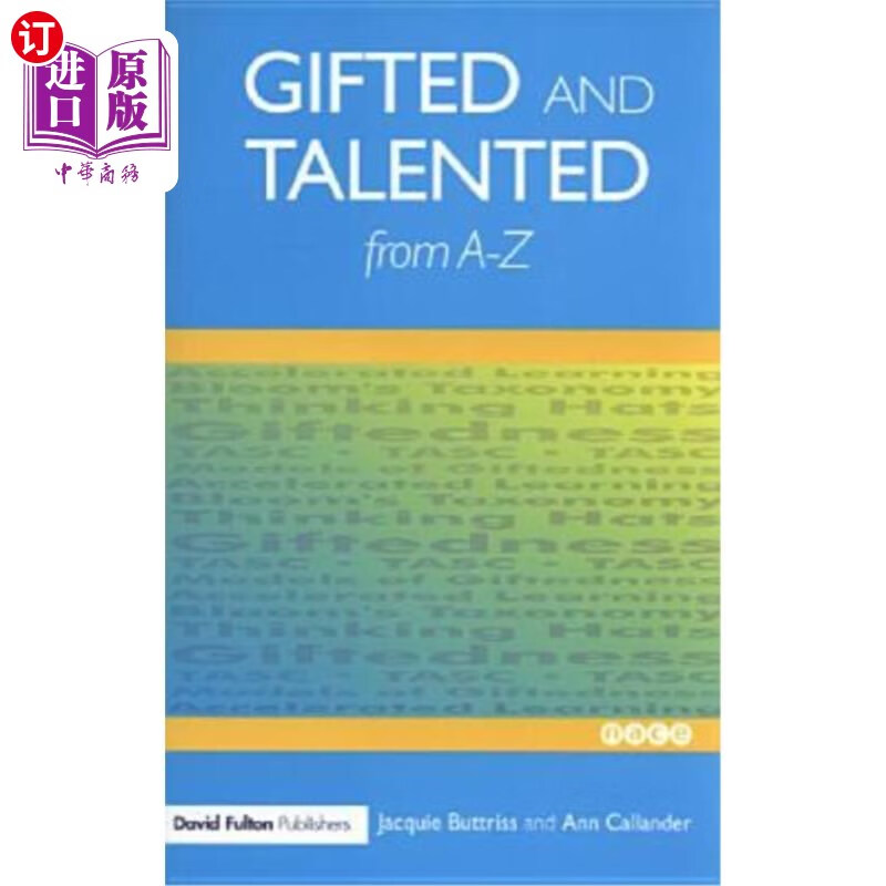 海外直订gifted and talented education from a-z a-z的天才教育