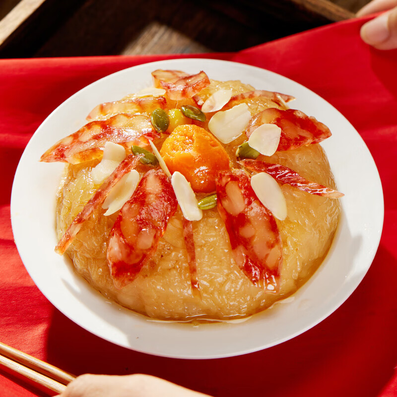 上海特产邵万生糟香八宝饭特产咸香糯米饭速食方便