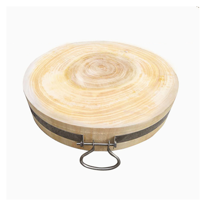 优凡优品 柳木菜墩菜板实木整木圆形家用砧板加厚肉墩剁肉菜墩子案板