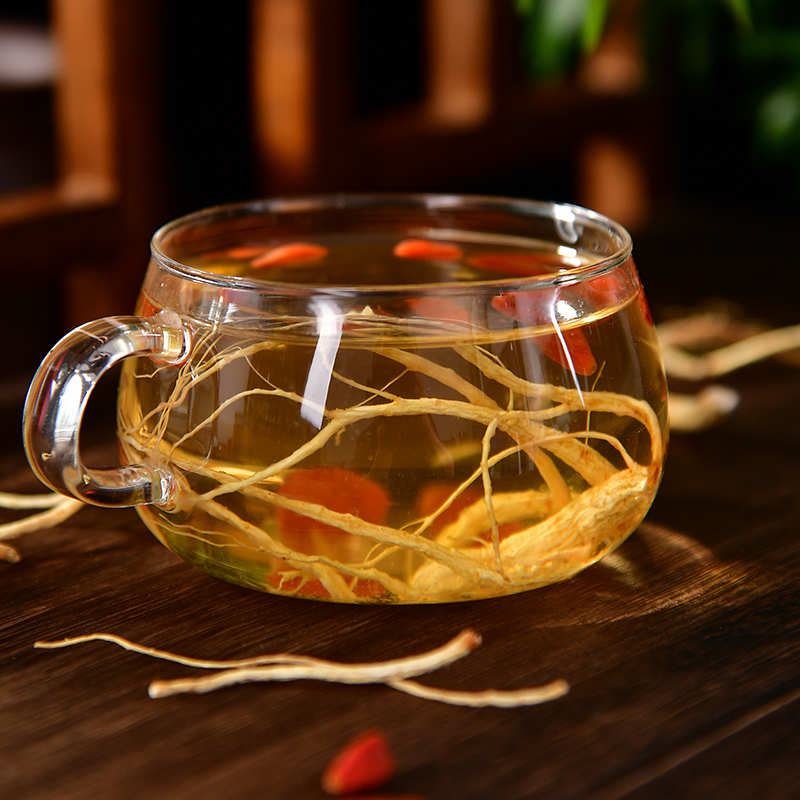 林间人参须 长白山白参须生晒参须东北特产泡水煲汤参500g 林间人参须