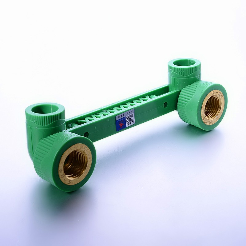 金牛 双连体内丝弯头绿色环保ppr20  4分 6分配件 管材管件 ppr水管