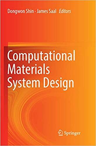 预订 高被引Computational Materials System Design