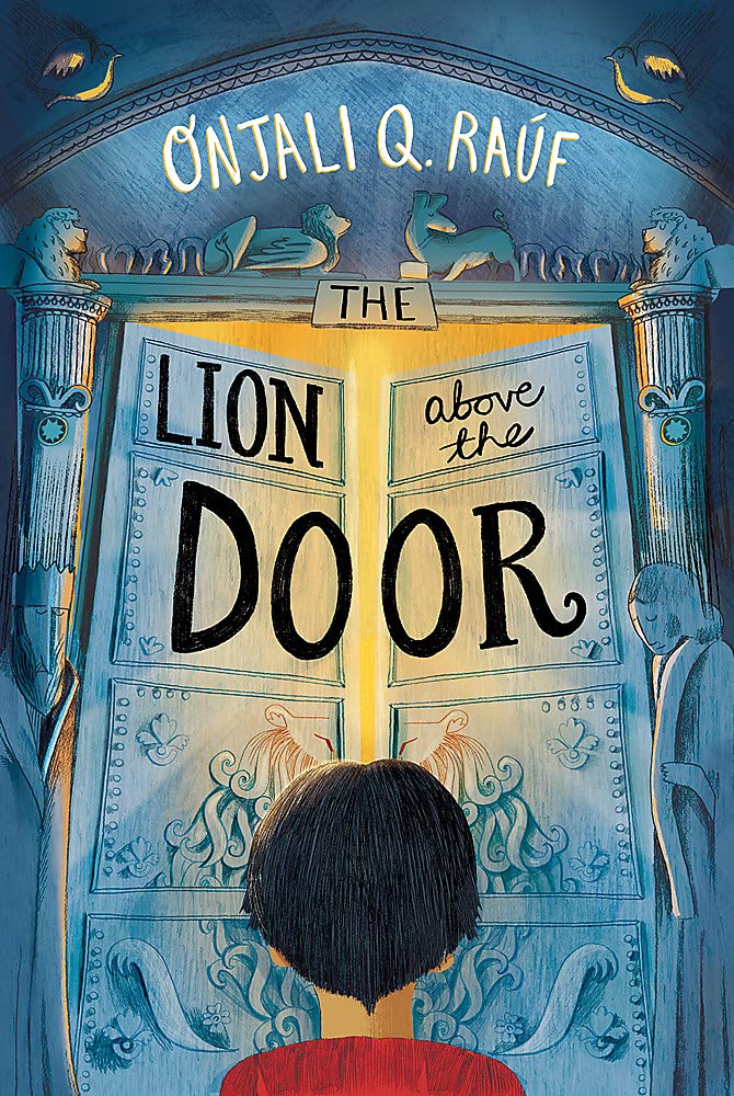 门上的石狮 Onjali Q. Rauf 新作 英文原版 The Lion Above the Door 坐在教室*一排的男孩作者