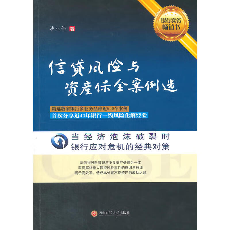 信贷风险与资产保全案例选 沙业伟9787550417984
