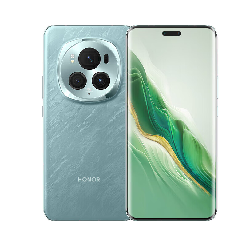 荣耀（HONOR） Magic6 Pro 荣耀鸿燕通讯 单反级荣耀鹰眼相机 荣耀巨犀玻璃 荣耀5G手机 全网通5G手机 海湖青【Magic6 pro】 16GB+1TB