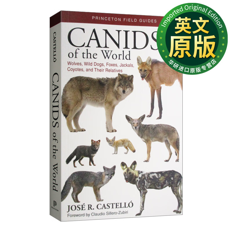 世界的犬科动物 狼 野狗 狐狸 豺狼 土狼及其亲属 英文原版 canids of