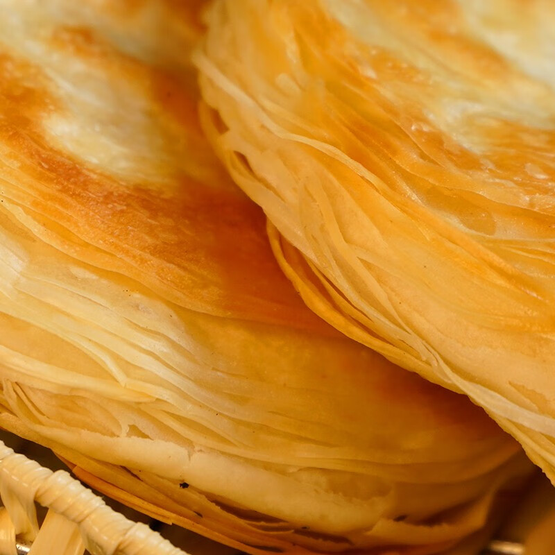 秦圣 老潼关千层饼肉夹馍生饼胚冷冻半成品速冻方便速食早餐家用商用 老潼关千层饼20片/ 含纸袋