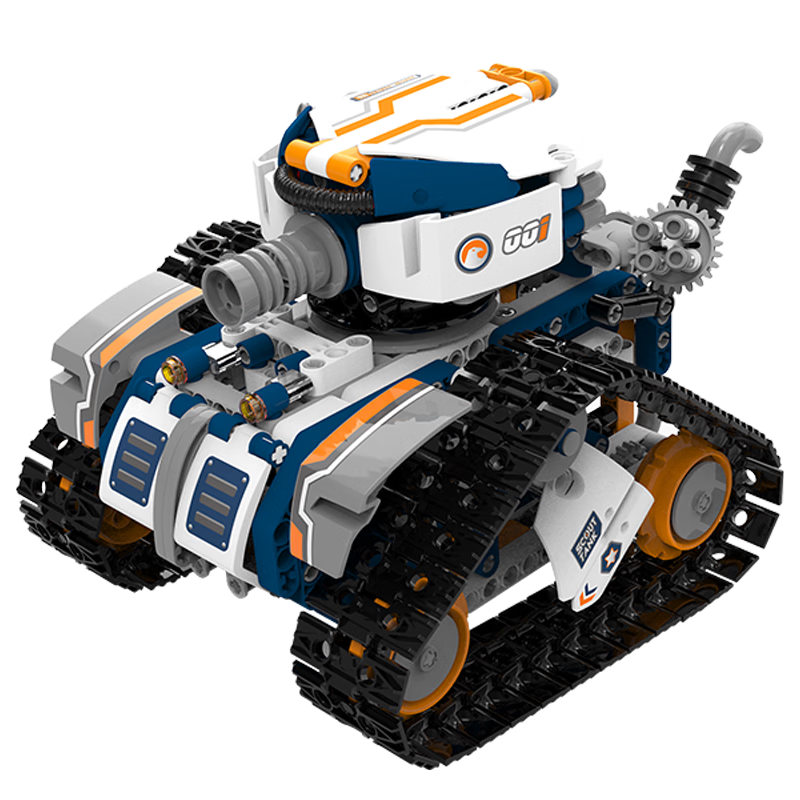 优必选（UBTECH）JRKL204 编程玩具侦察坦克运动版智能机器人积木拼插履带车暑期开学男孩礼物100035965785