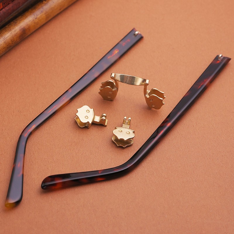 箫秒眼镜水晶石头镜架子复古款式镜架古典水晶眼镜板材镜腿全套配件