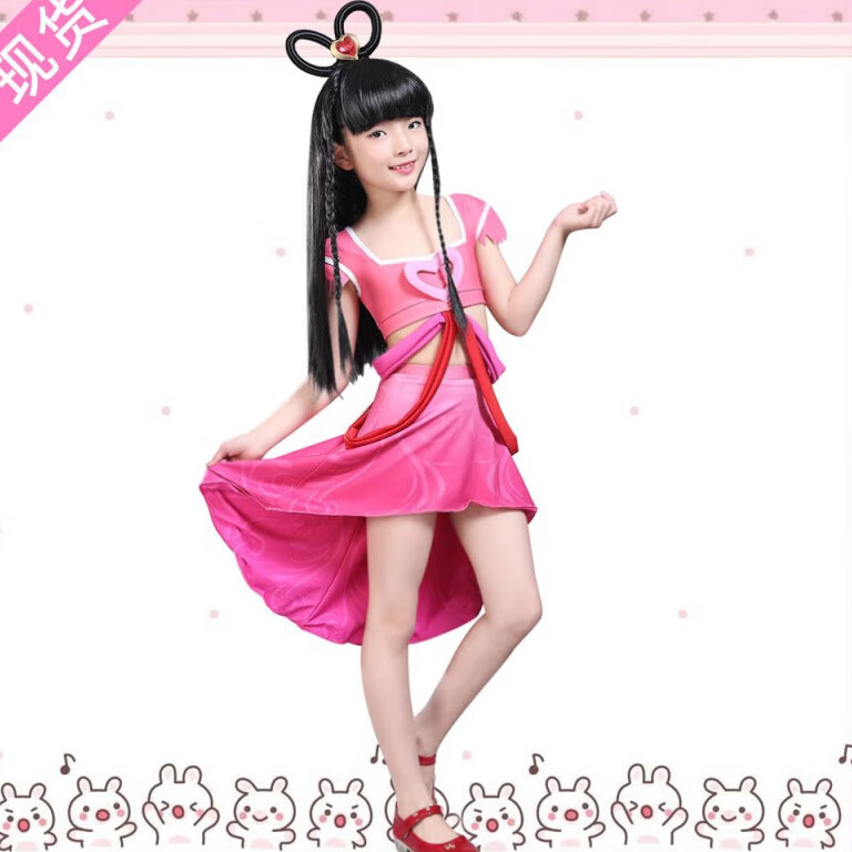 黑造品牌叶罗丽裙子儿童公主裙六一儿童节礼物女孩子演出服装cosplay