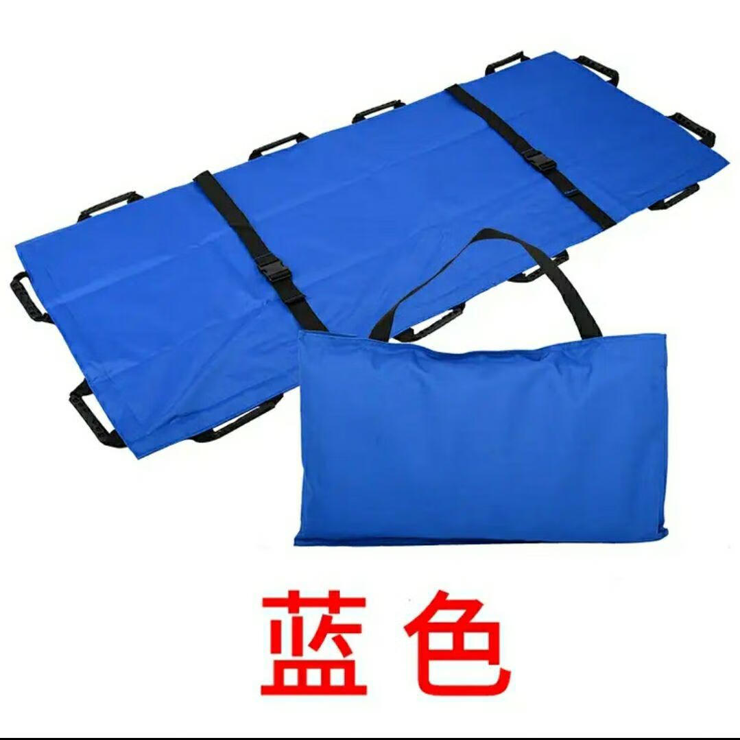 家用医用软担架野外户外急救救生担架简易折叠加厚帆布软担架带包