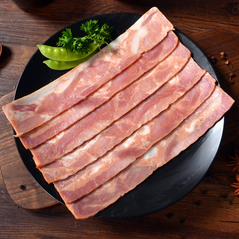 金锣 精制培根肉片500g 猪肉培根片 三明治手抓饼伴侣 火锅食材涮锅