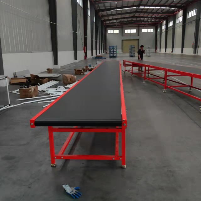 流水线输送带输送机装车卸货快递分拣传送带小型工厂流水线传动带