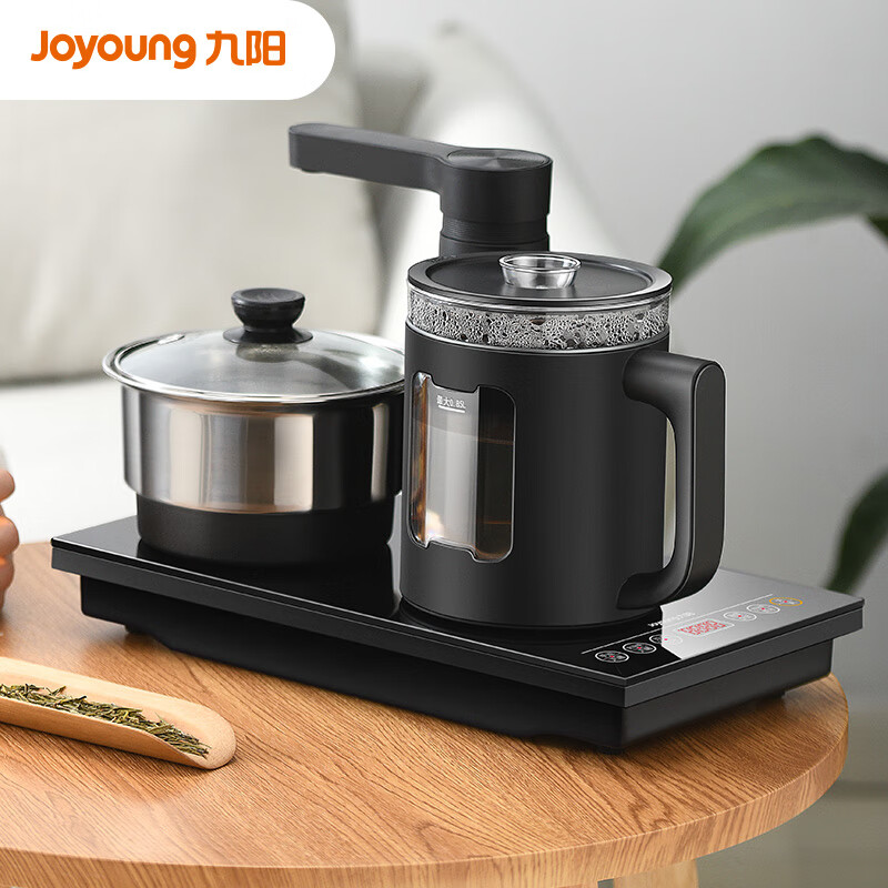 九阳（Joyoung）电茶炉 全自动上水 茶吧机 泡茶壶 智能煮茶壶 整套茶具套装K08D-WY570