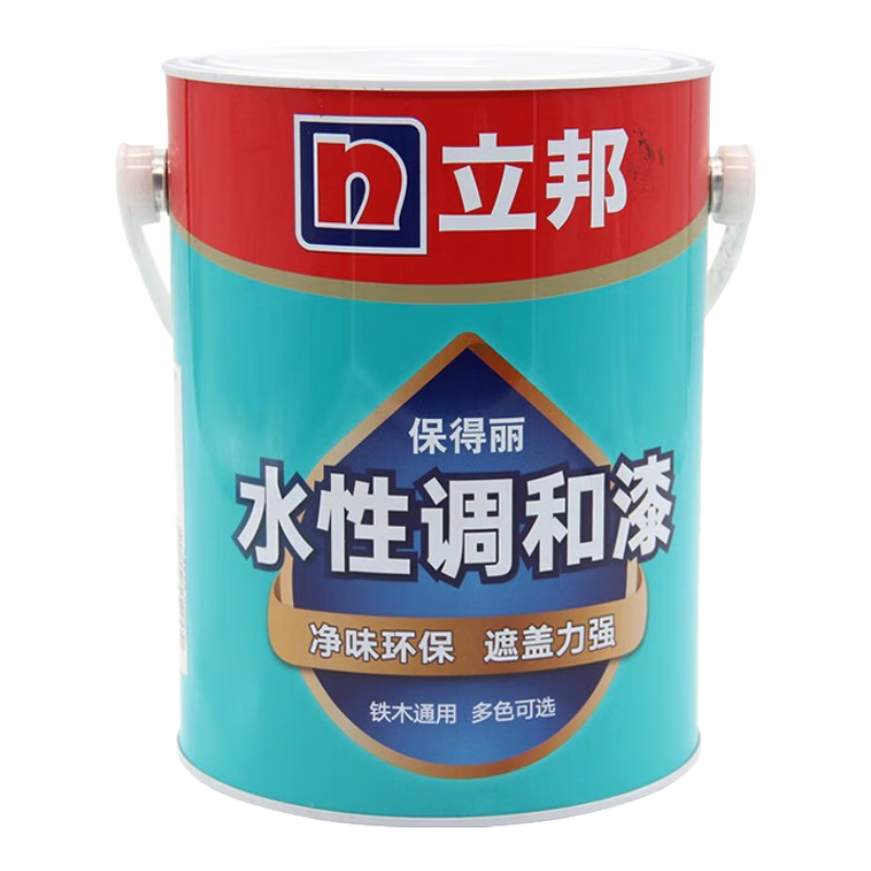 立邦水性金屬漆油漆防銹漆耐熱耐高溫暖氣漆鐵欄桿鐵門窗戶外室外漆 鐵木頭家具通用調(diào)和漆 白色3kg 刷暖氣片水管家具漆木器漆