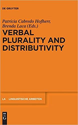 预订 verbal plurality and distributivity