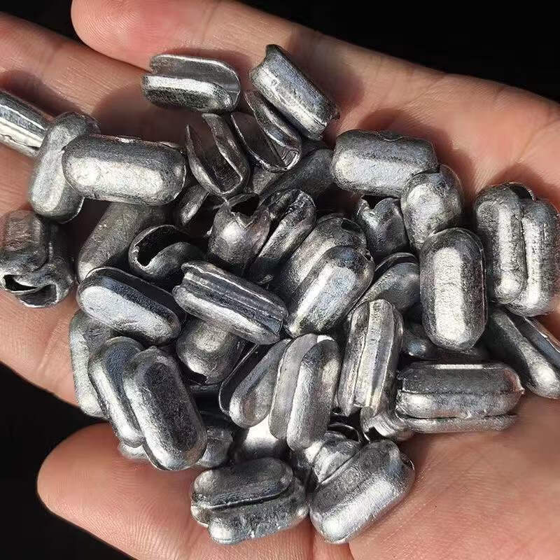 澳颜莱铅坠批发加重渔网铅坠开口铅坠夹口铅坠拉网撒网三层网铅坠子 1