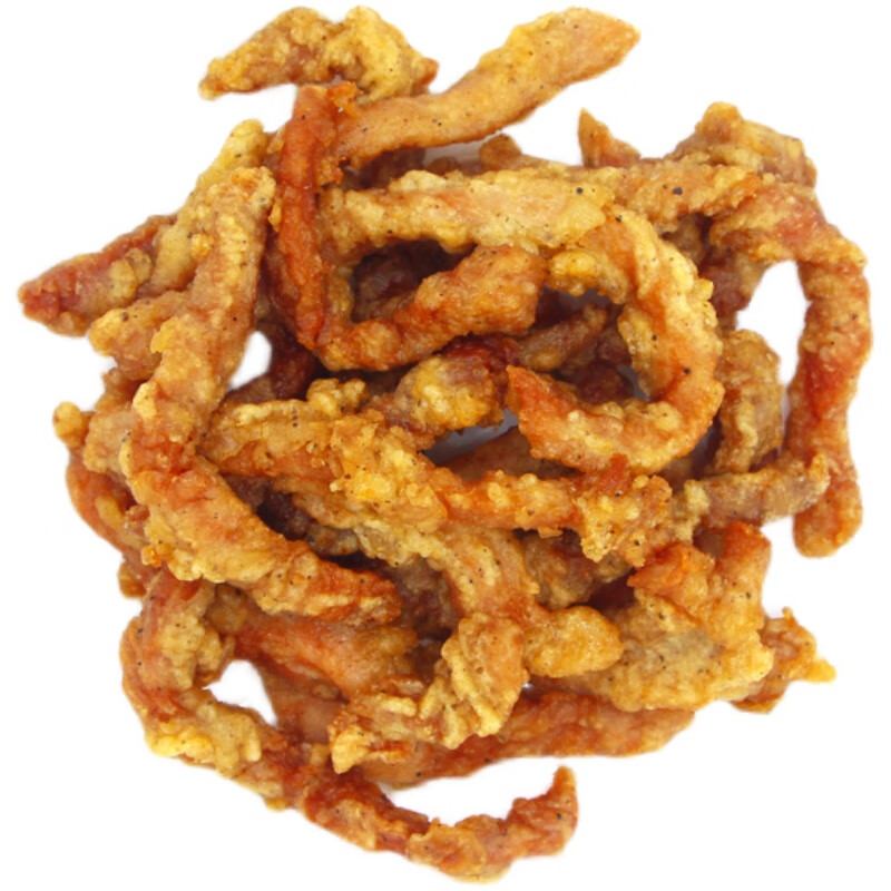 巢浩山东淄博特产博山干炸肉五香手工传统里脊肉瘦肉500g1