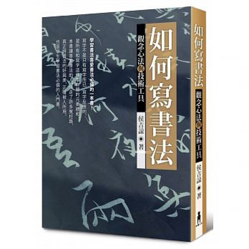 预售台版 如何写书法 观念心法与技术工具 侯吉谅艺术书法工具