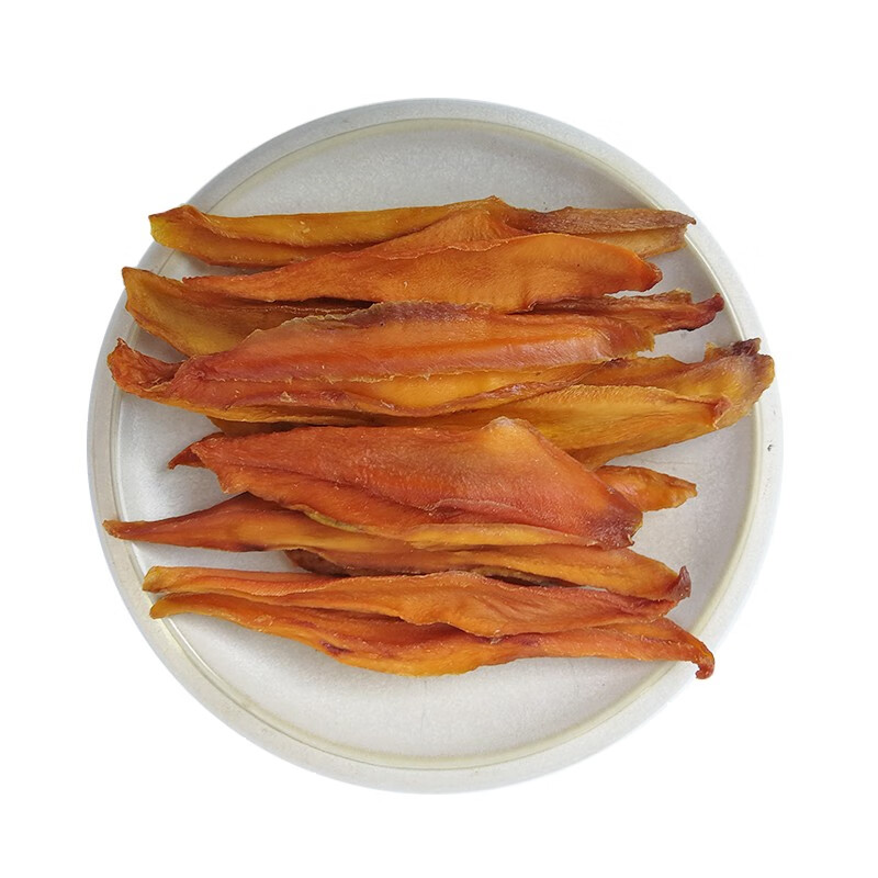 宛屿梦信攀枝花不加糖芒果干原味500g四川特产纯手工水果干零食 水果