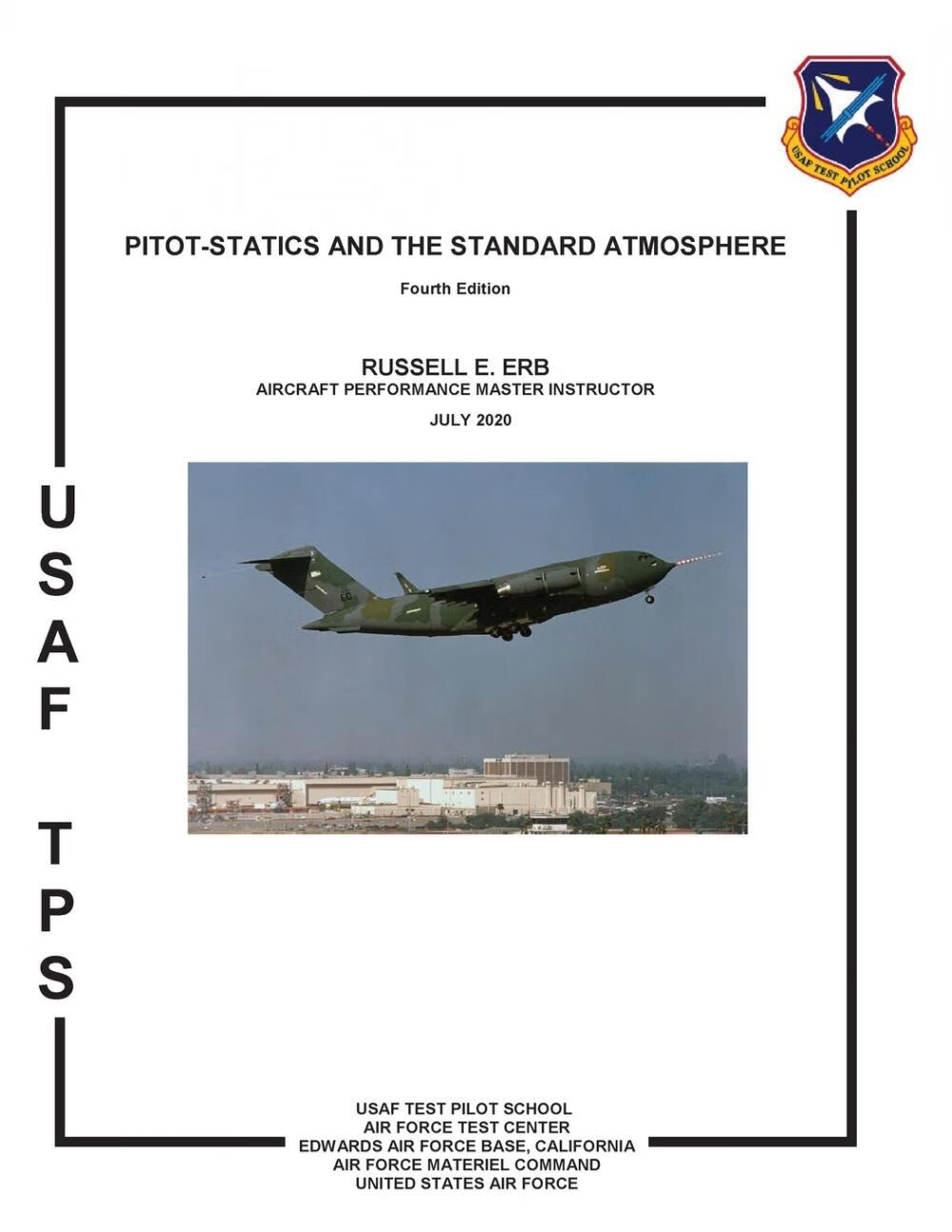 【预售 按需印刷】pitot-statics and the standard atmosphere.