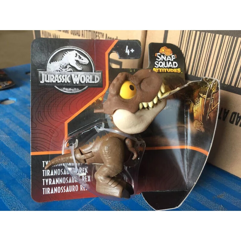 贝木惠(beimuhui)美泰侏罗纪世界迷你收藏小恐龙关节可动霸王龙仿真