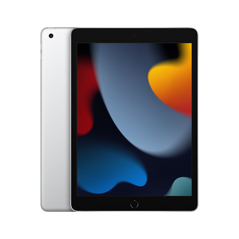 173006/Apple iPad 10.2英寸平板电脑 2021年款（64GB WLAN版/A13芯片/1200万像素/iPadOS MK2L3CH/A） 银色