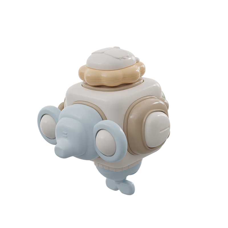 英氏（YEEHOO）婴幼儿忙碌球儿童玩具早教益智宝宝手抓球多面玩法六面体生日礼物