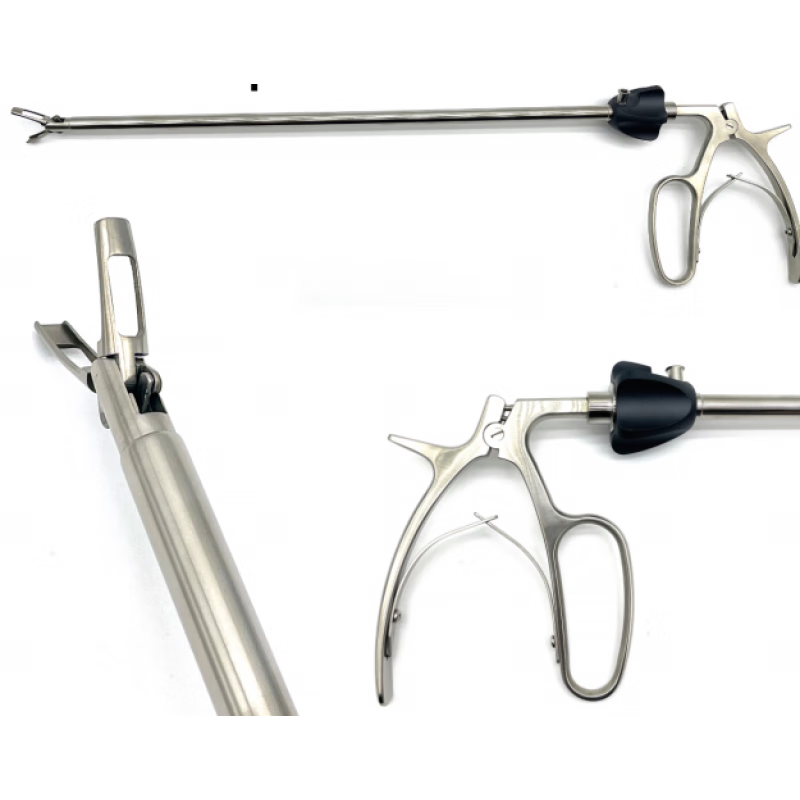 哈巴狗抓钳哈巴狗钳头腹腔镜器械哈巴狗抓钳腹腔镜肾蒂阻断钳腹腔
