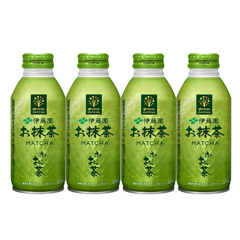 伊藤园日本进口itoen伊藤园 抹茶饮料 matcha即饮绿茶饮料370ml 量贩