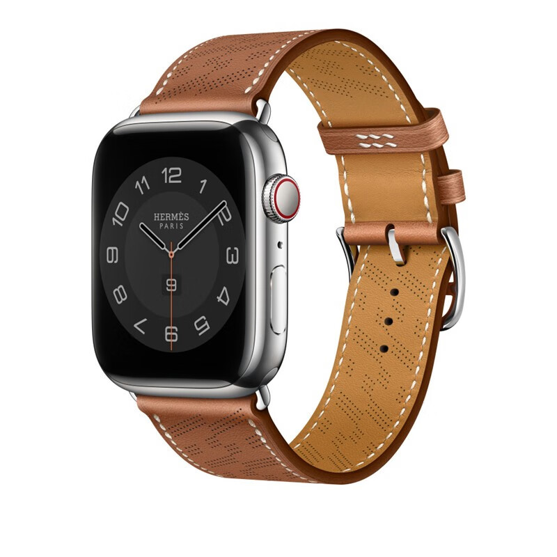 手表表带applewatch8/7/6/se/5/43代皮质单圈ultra表带 单圈 新款金色