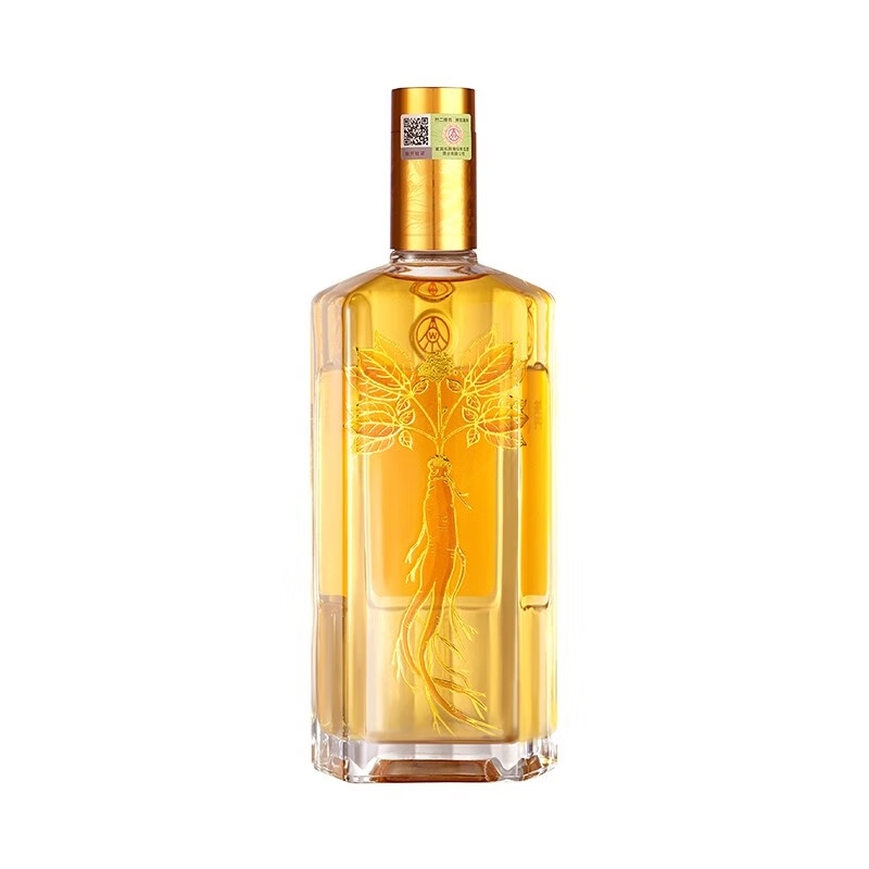 五粮浓香五粮液仙林生态酒业出品 商务宴席过节送礼酒 52度 480mL 6瓶 黄金酒人参枸杞酒整箱