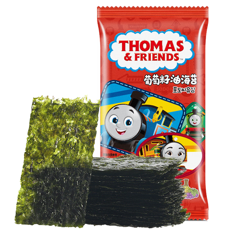 Thomas & Friends 托马斯&朋友 葡萄籽油海苔 21g