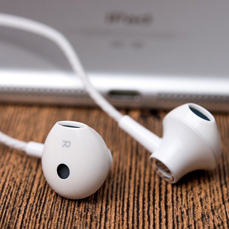 倍客维 高音质有线耳机适用oppo华为vivo一加10 Ace2重低音k歌唱歌入耳式6手机耳机重低音跑步运动typec 白色 Type-c扁插头【没圆孔才能拍哦】