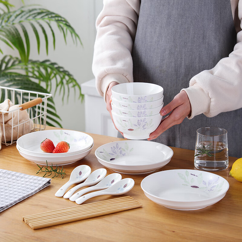 洁雅杰餐具套装碗碟套装怎么样?直击体验感受