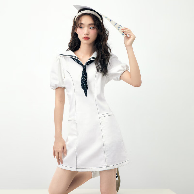 ��� ţ������ȹ ��ɫ,S/155