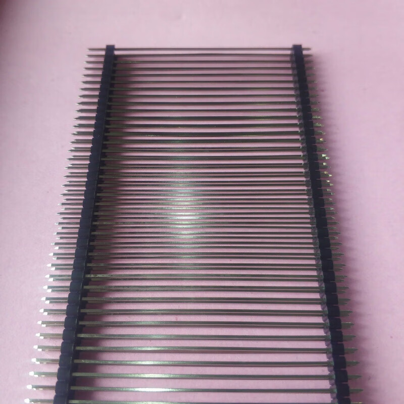 54间距环保阻燃针长17mm-55-70mm双排插针连接器一件25根 14mm双排双