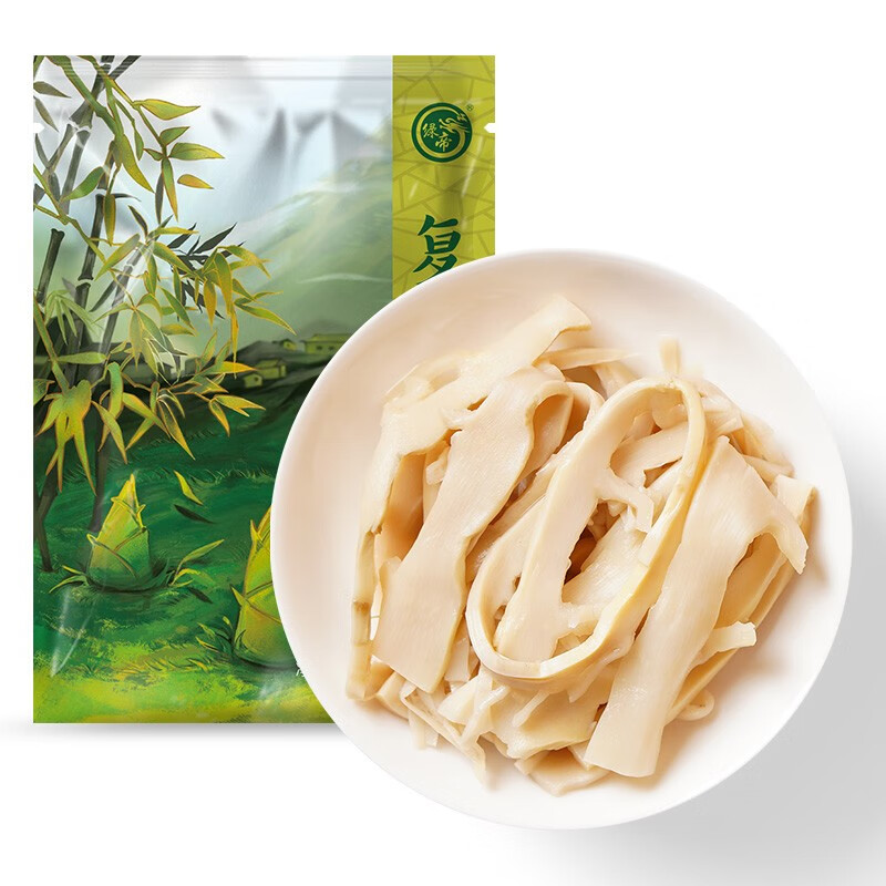 绿帝(green king)复水笋干500g